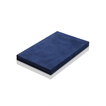 Pudełko welurowe granatowe na zdjęcia 15x23 (do 50 zdjęć)